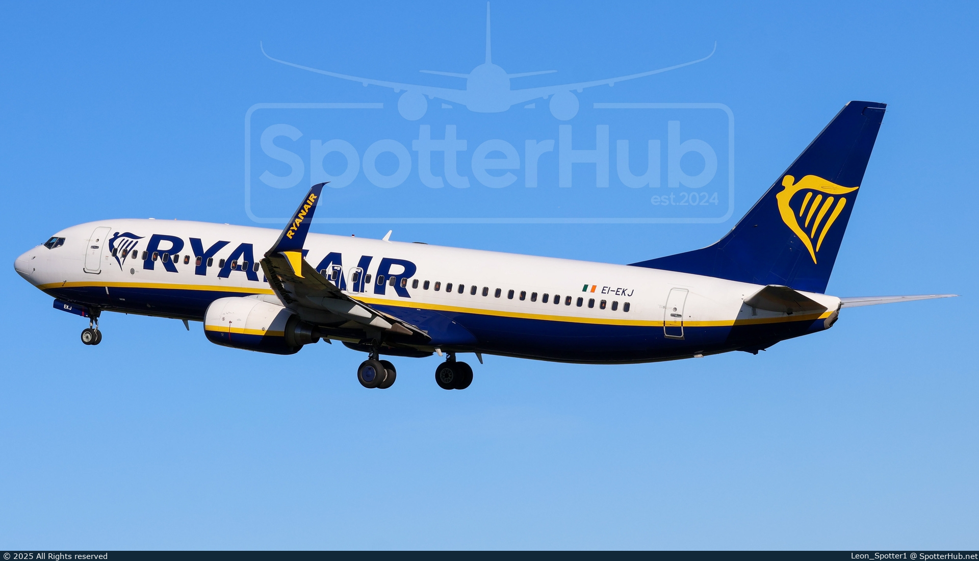 Photo of EI-EKJ - Boeing 737-8AS operated by Ryanair