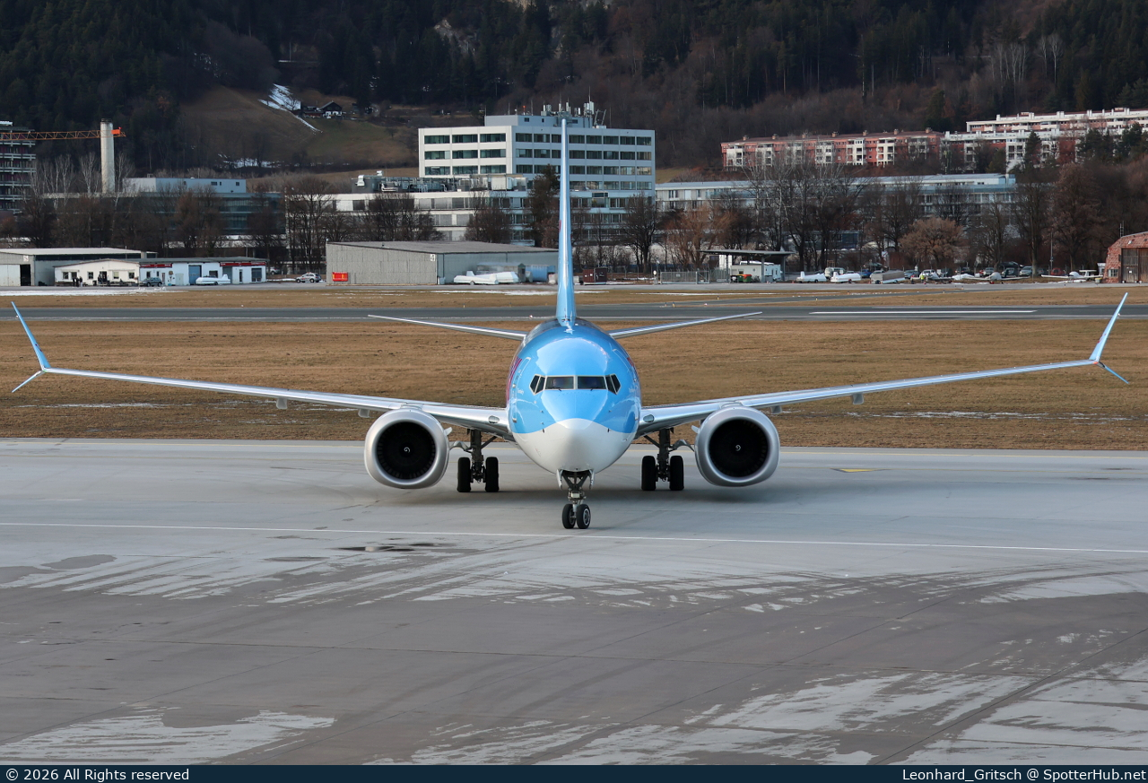 Photo of G-TUPB - Boeing 737 MAX 8 operated by TUI Airways