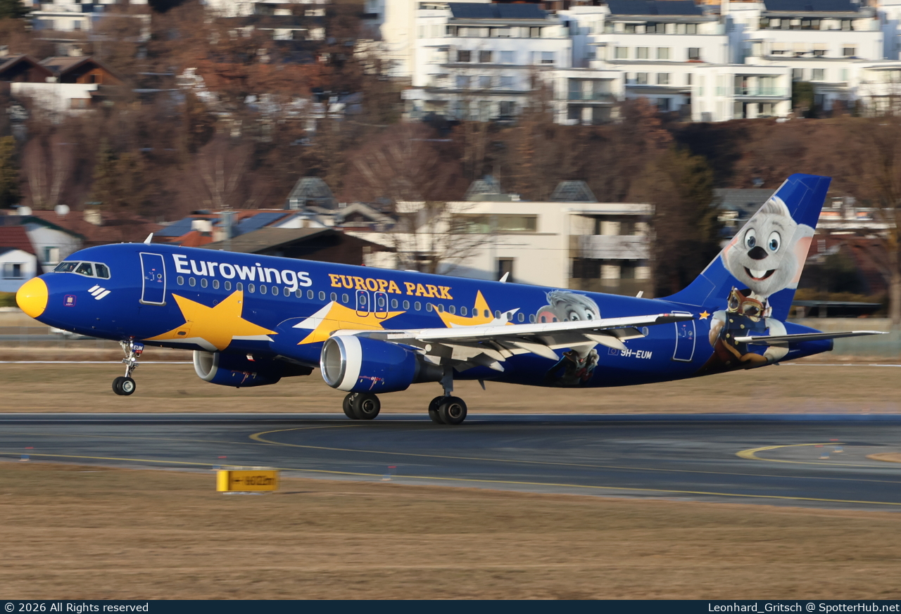 Photo of 9H-EUM - Airbus A320-214 operated by Eurowings Europe Malta