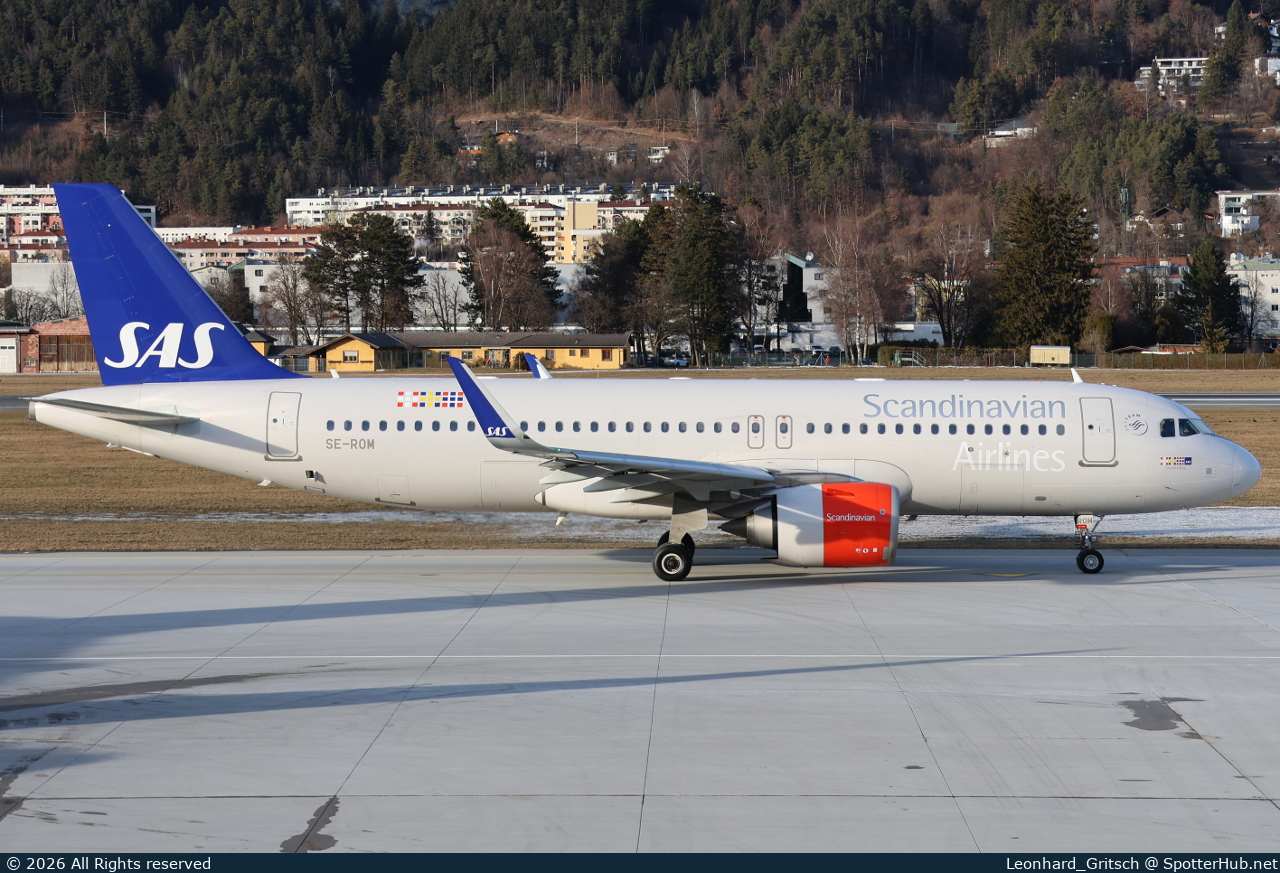 Photo of SE-ROM - Airbus A320-251N operated by SAS Scandinavian Airlines