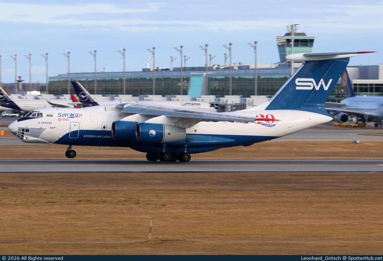 Photo of 4K-AZ100 - Ilyushin Il-76TD-90VD operated by Silk Way Airlines