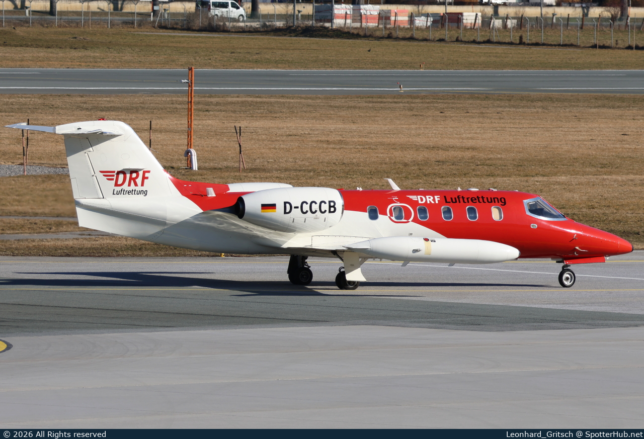 Photo of D-CCCB - Bombardier Learjet 35A operated by DRF Luftrettung
