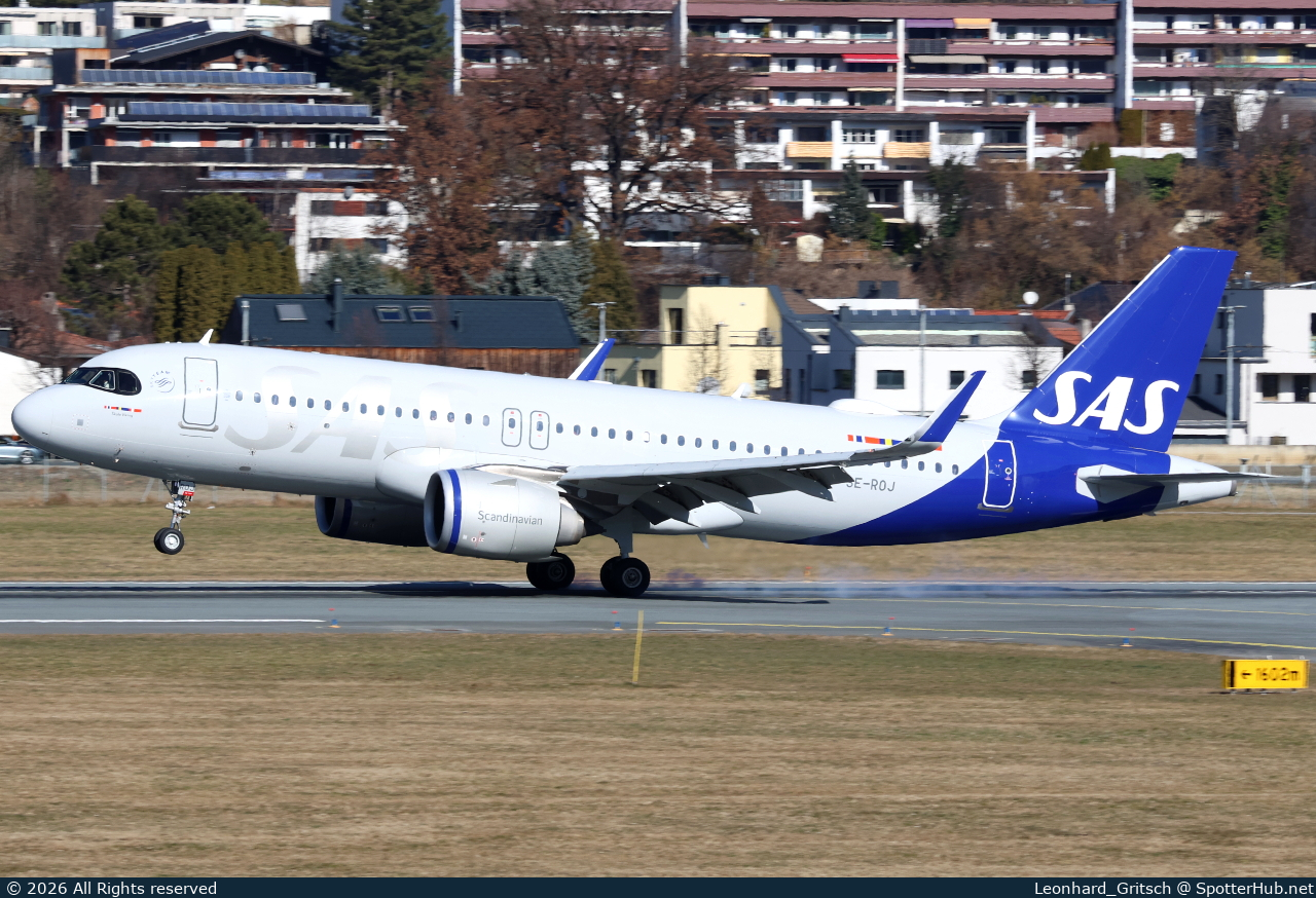 Photo of SE-ROJ - Airbus A320-251N operated by SAS Scandinavian Airlines