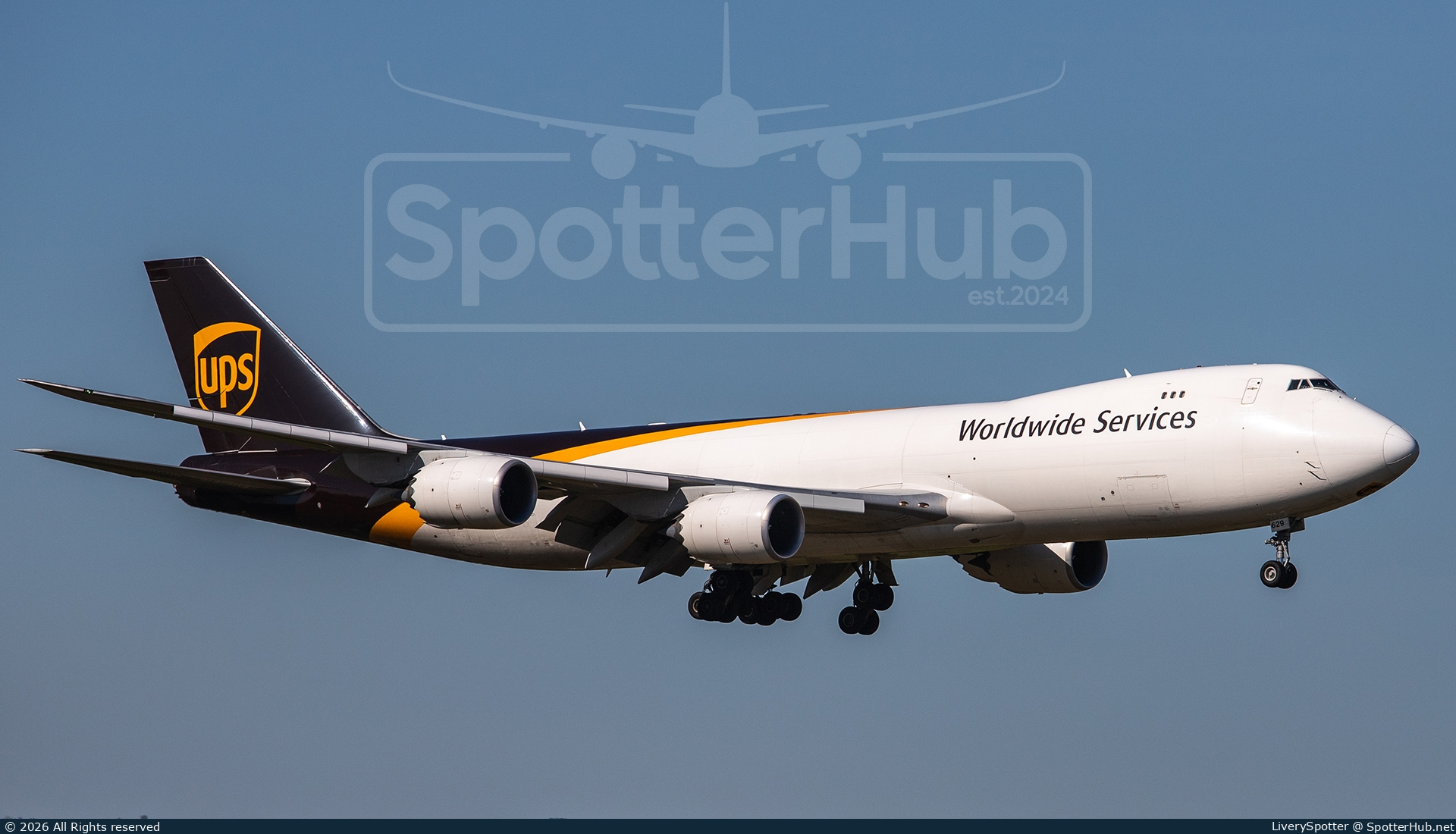 Photo of N629UP - Boeing 747-8F operated by UPS United Parcel Service