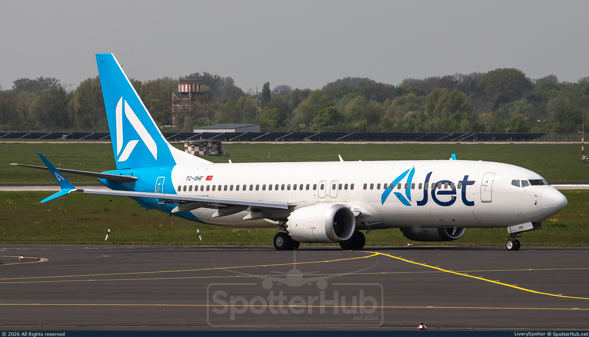 Photo of TC-OHF - Boeing 737 MAX 8 operated by AJet