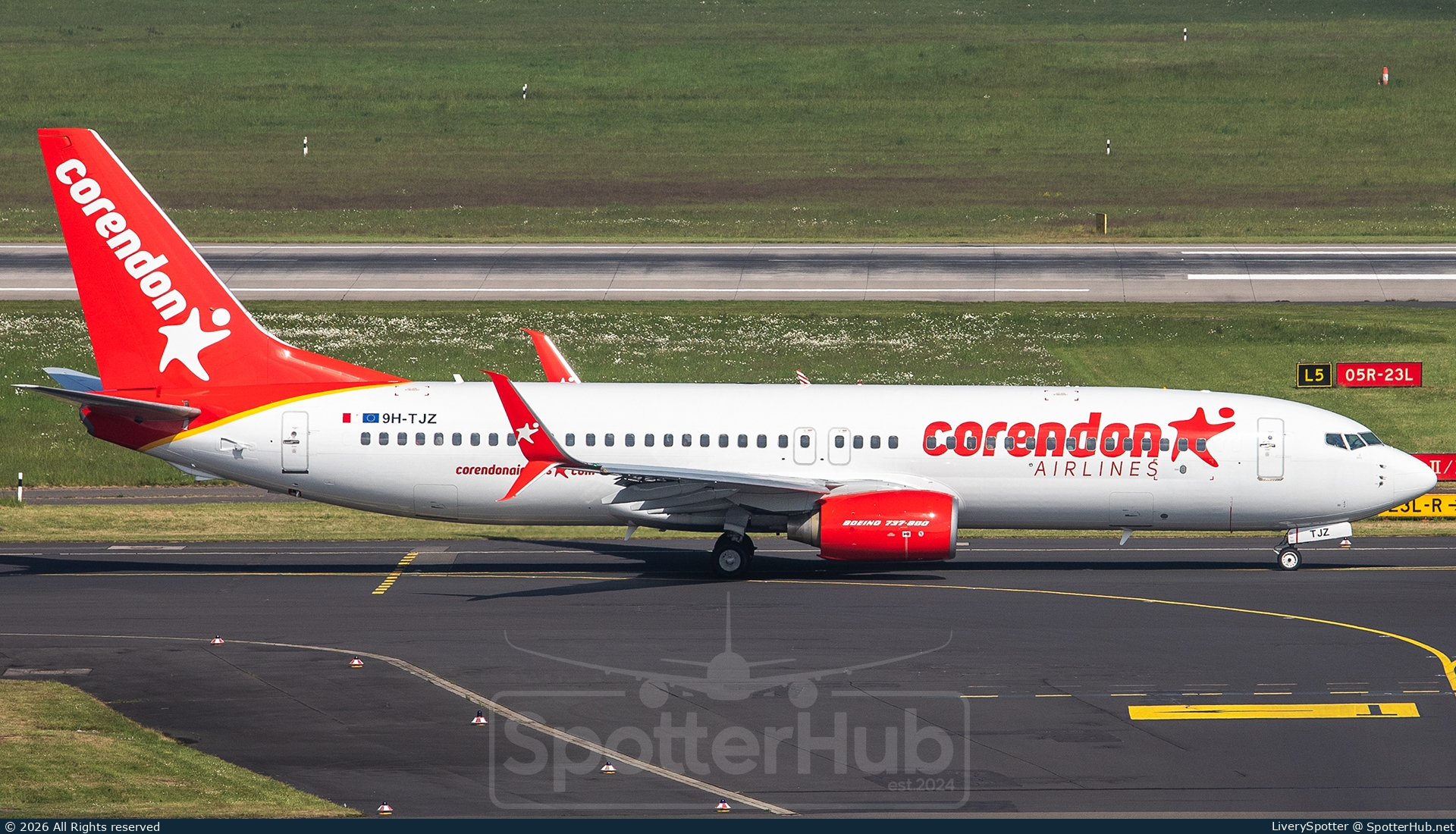 Photo of 9H-TJZ - Boeing 737-8K5 operated by Corendon Airlines Europe