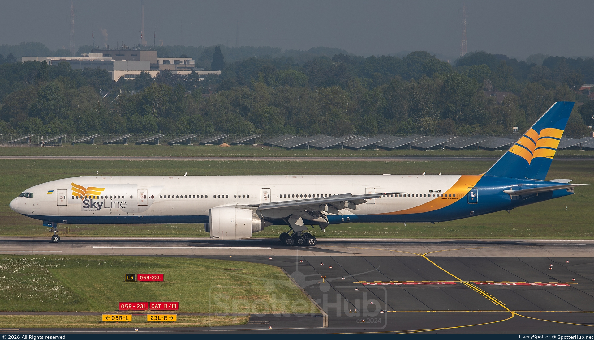 Photo of UR-AZR - Boeing 777-31H(ER) operated by Skyline Express Airlines