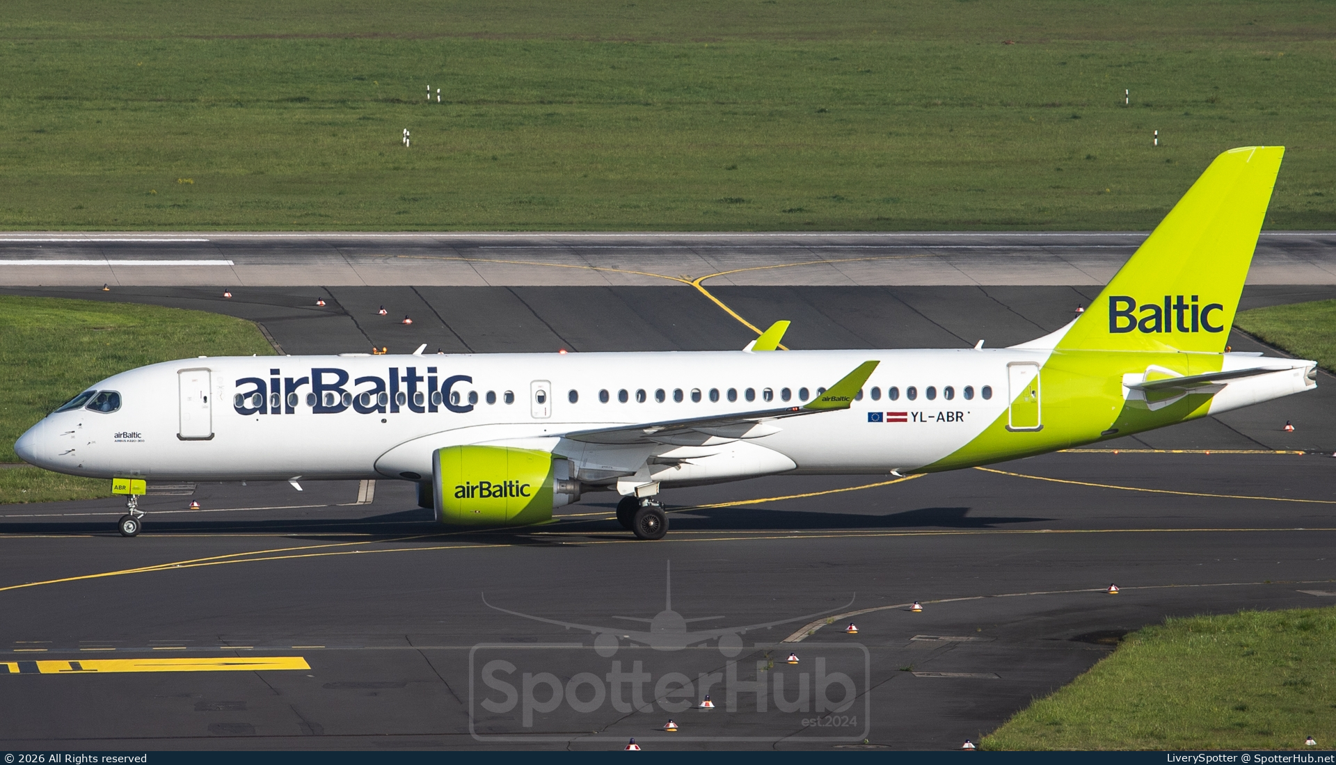 Photo of YL-ABR - Airbus A220-300 operated by airBaltic