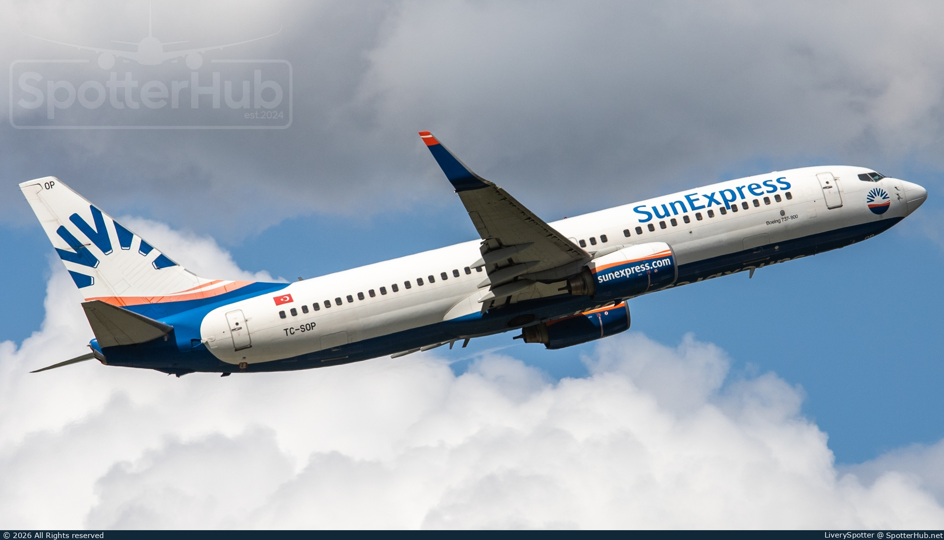 Photo of TC-SOP - Boeing 737-8AS operated by SunExpress