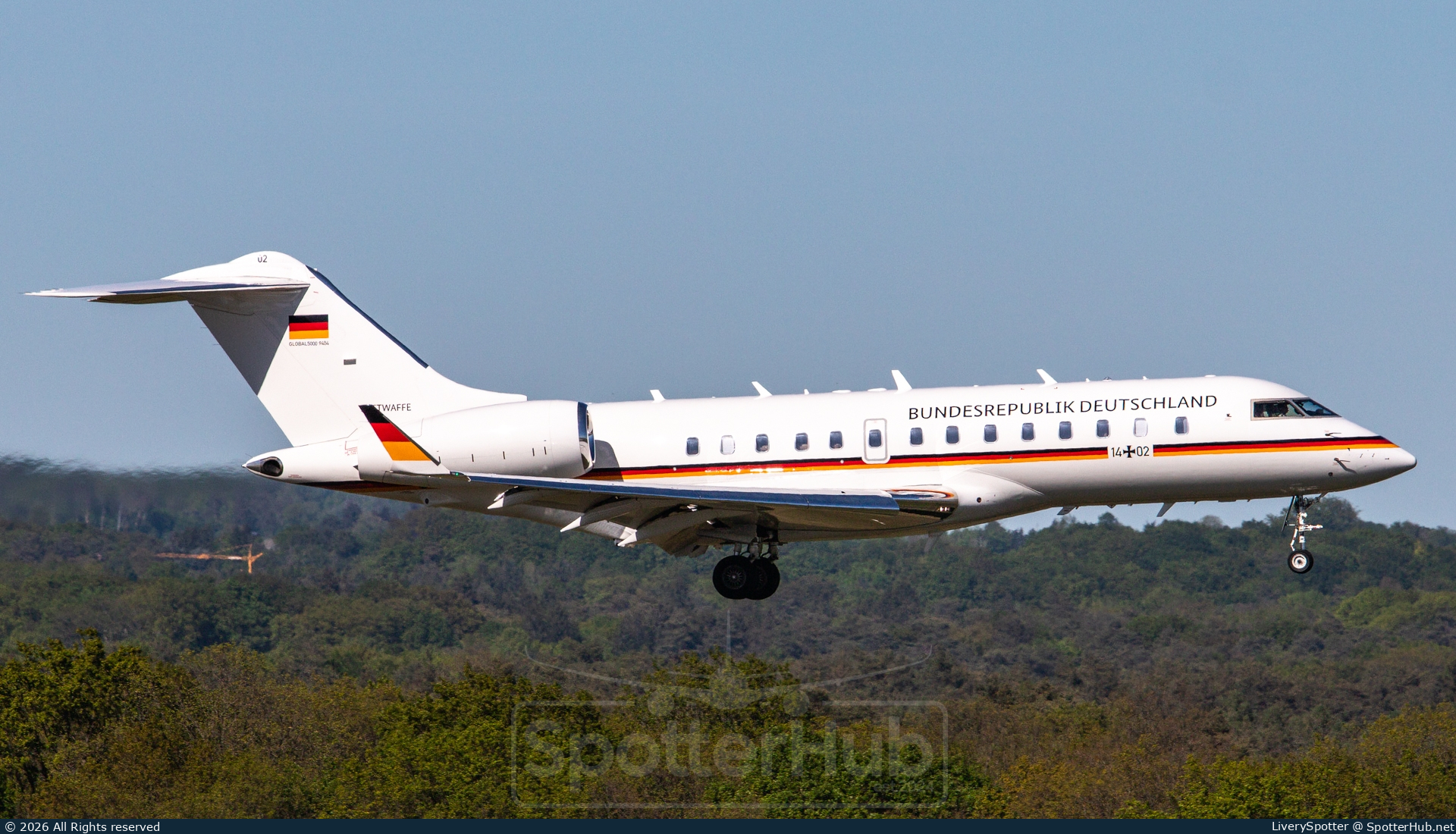 Photo of 14+02 - Bombardier Global 5000 operated by German Air Force