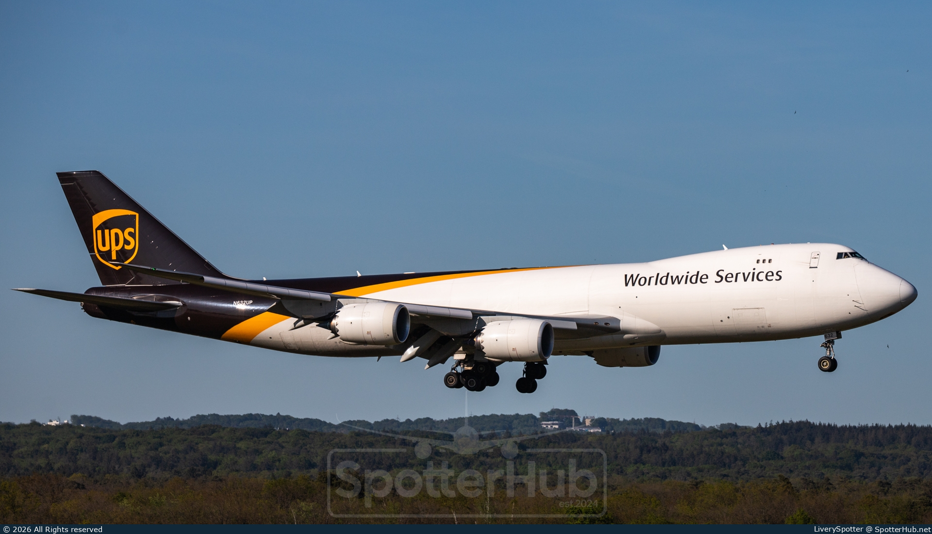 Photo of N632UP - Boeing 747-8F operated by UPS United Parcel Service
