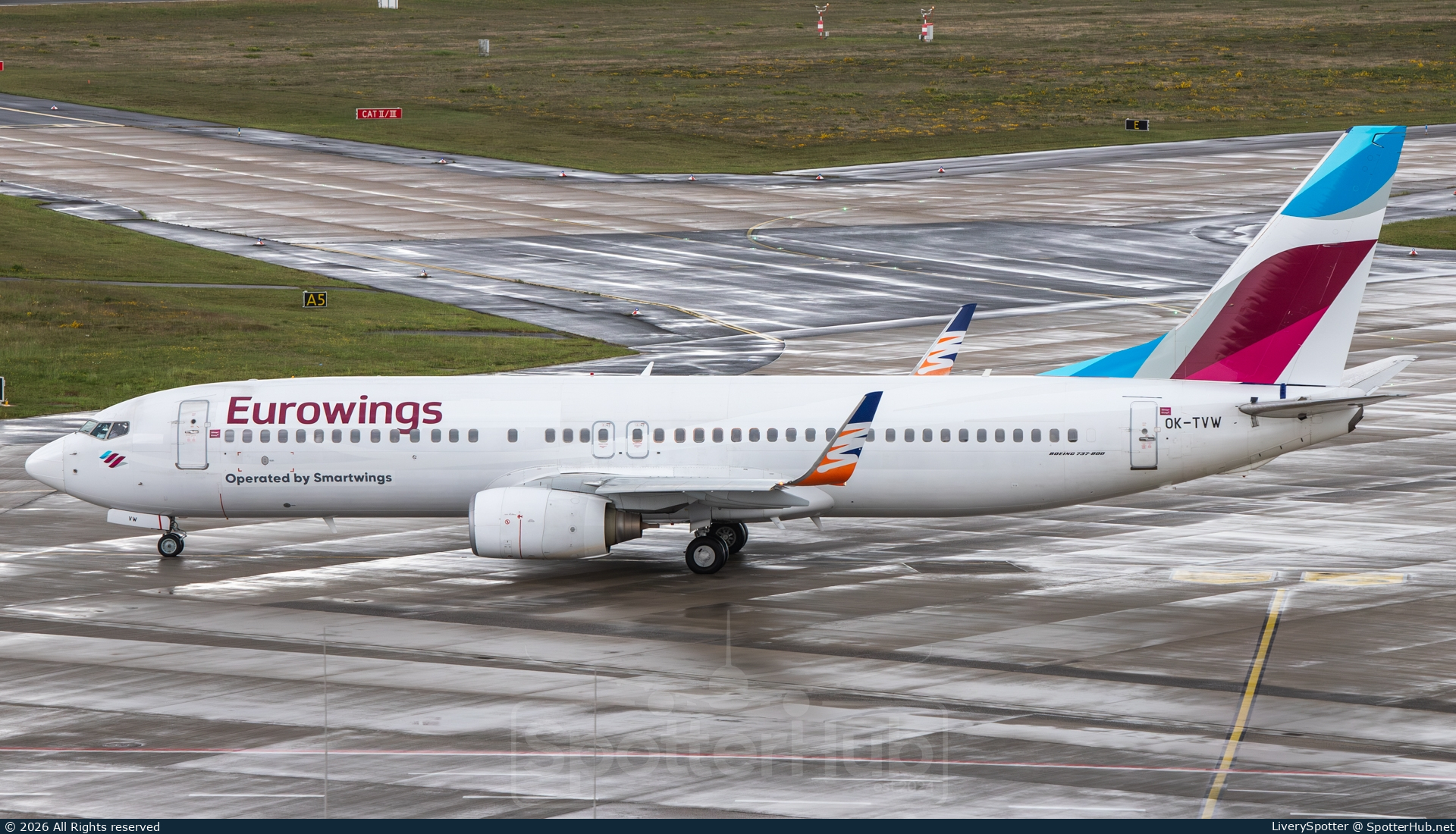Photo of OK-TVW - Boeing 737-86Q operated by Eurowings (opb SmartWings)