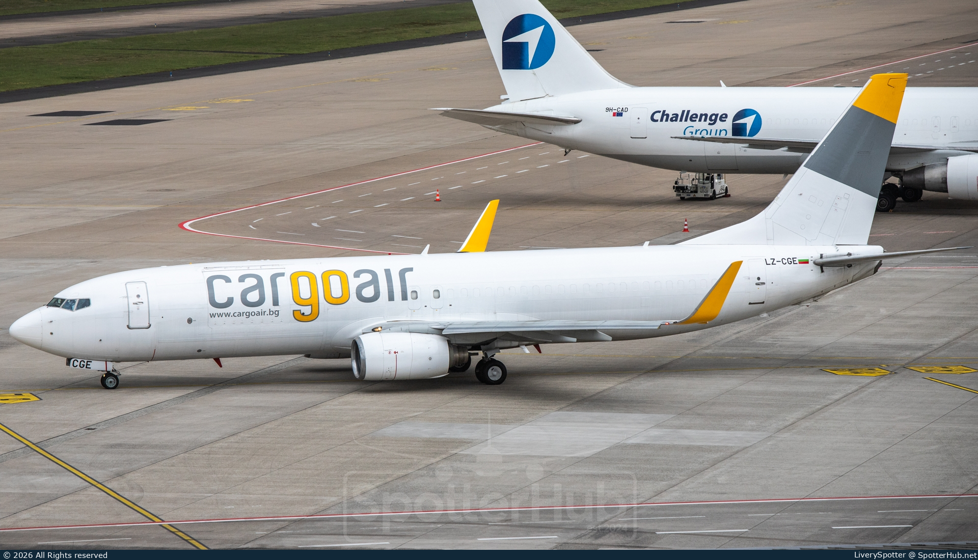 Photo of LZ-CGE - Boeing 737-86J(SF) operated by Cargoair