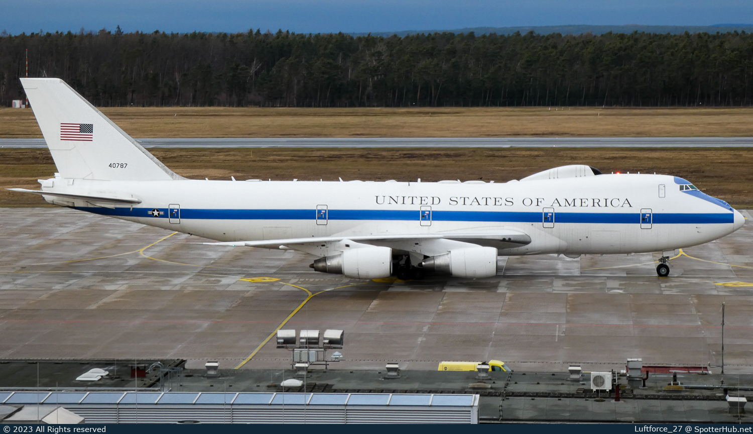 Photo of 74-0787 - Boeing E-4B operated by US Air Force