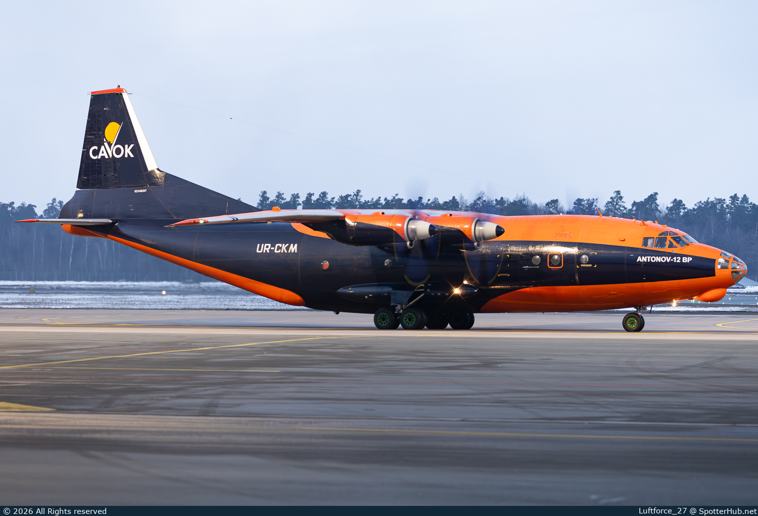 Photo of UR-CKM - Antonov An-12BP operated by Cavok Air