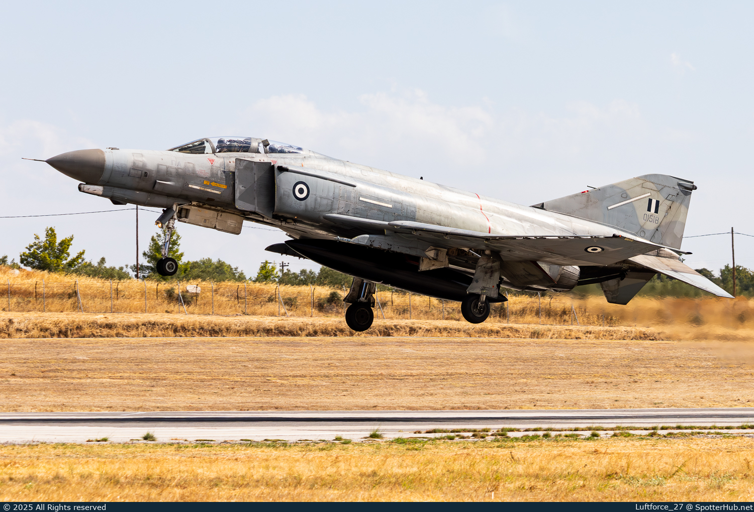Photo of 01518 - McDonnell Douglas F-4E AUP Phantom II operated by Hellenic Air Force