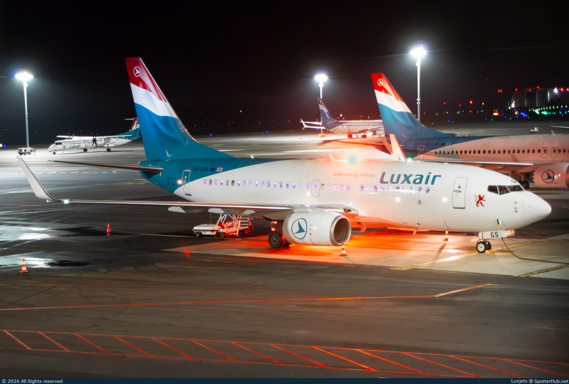 Photo of LX-LGS - Boeing 737-7C9 operated by Luxair