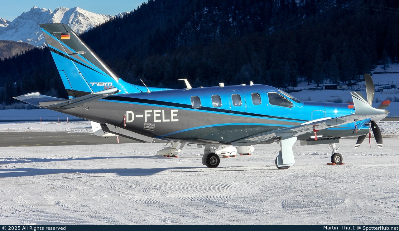 Photo of D-FELE - Daher TBM 930 operated by Private