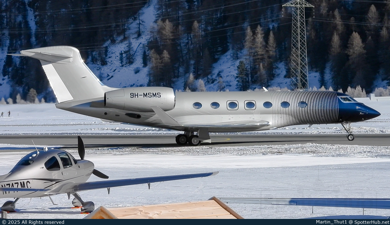 Photo of 9H-MSMS - Gulfstream G500 operated by TAG Aviation Malta