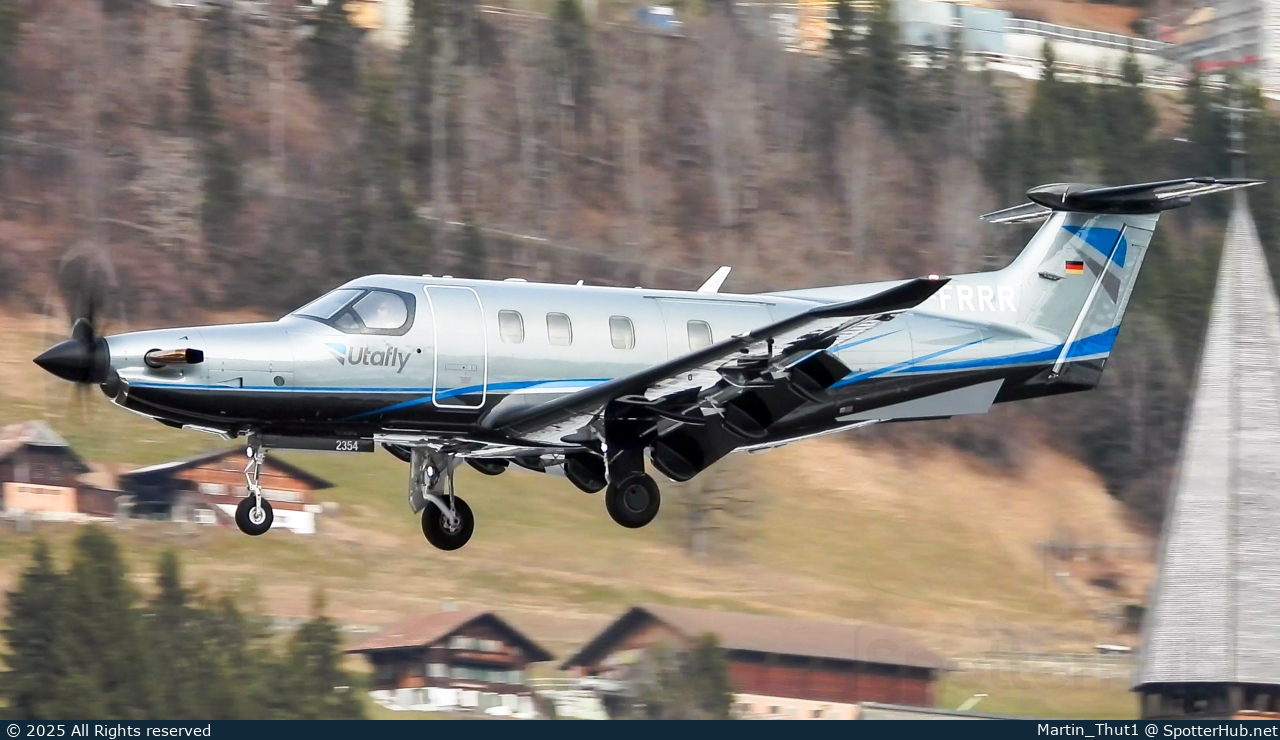 Photo of D-FRRR - Pilatus PC-12 NGX operated by Utafly