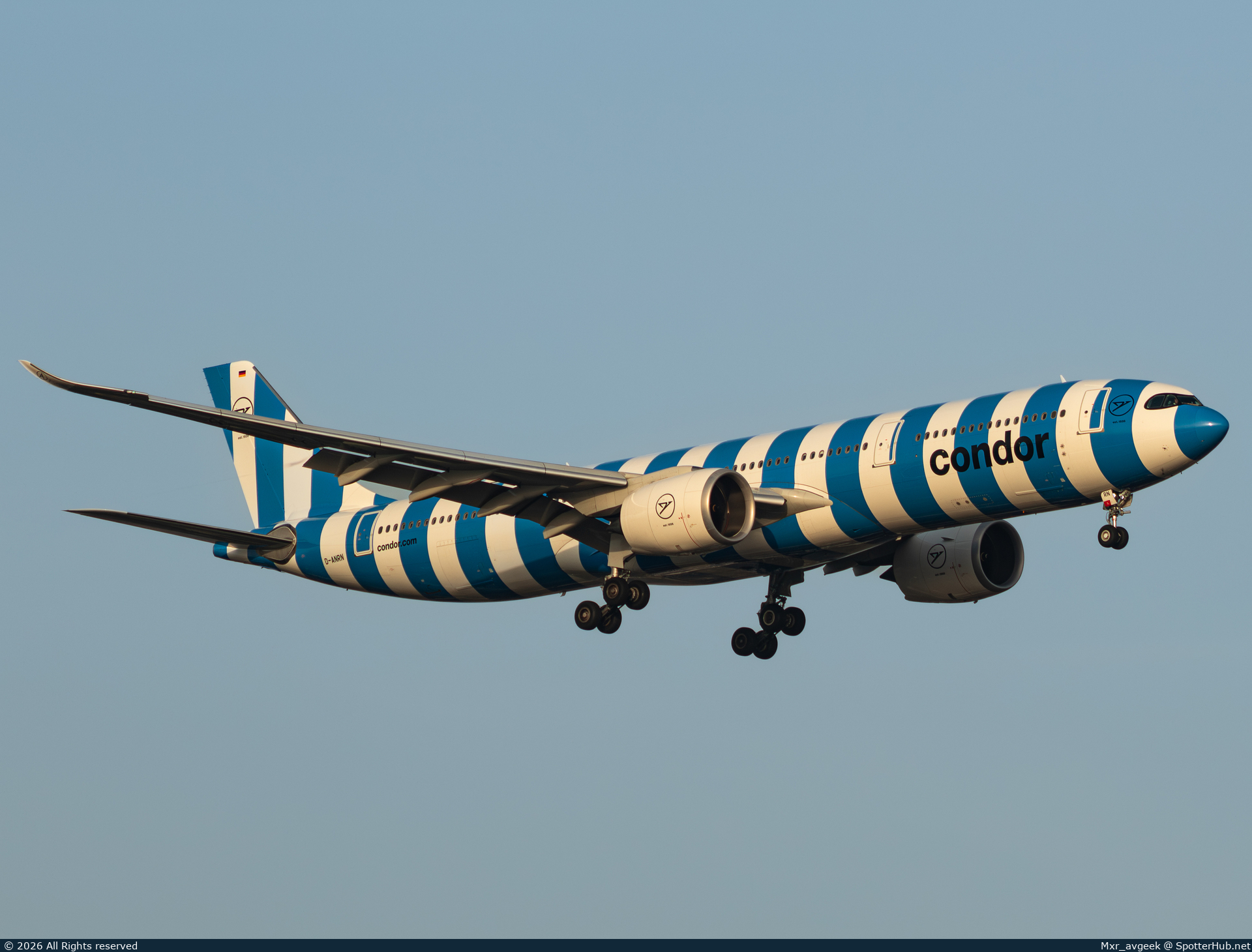 Photo of D-ANRN - Airbus A330-941 operated by Condor