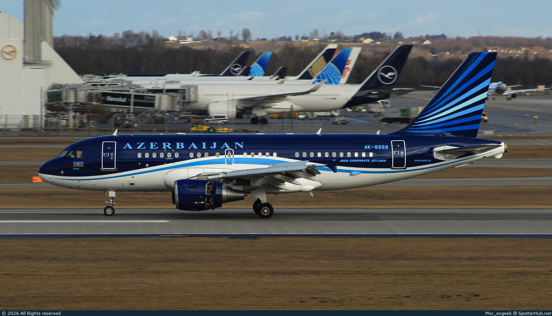 Photo of 4K-8888 - Airbus A319-115(CJ) operated by Government of Azerbaijan