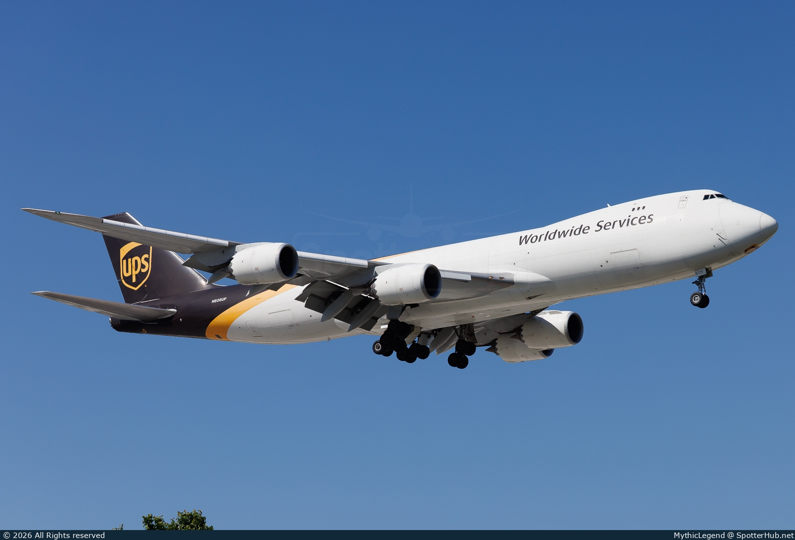 Photo of N606UP - Boeing 747-84AF operated by UPS United Parcel Service