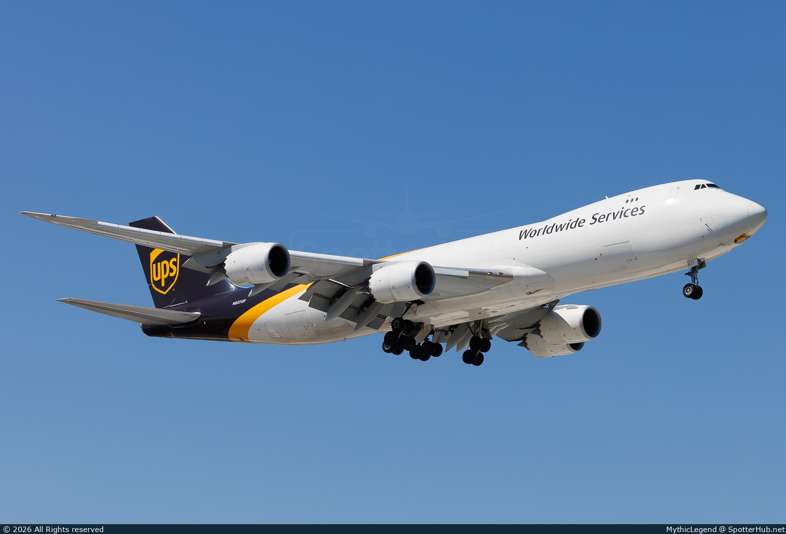Photo of N627UP - Boeing 747-84AF operated by UPS United Parcel Service