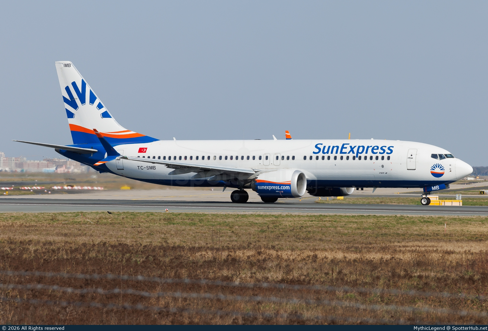 Photo of TC-SMB - Boeing 737 MAX 8 operated by SunExpress