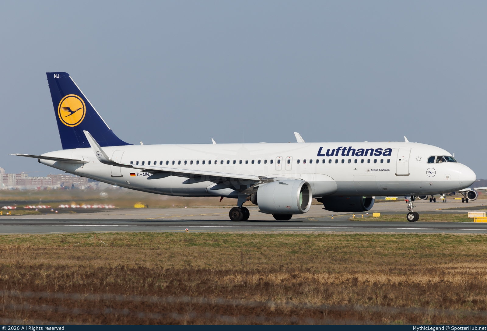 Photo of D-AINJ - Airbus A320-271N operated by Lufthansa