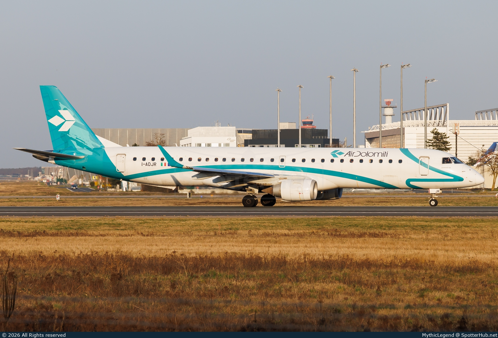 Photo of I-ADJR - Embraer ERJ-195LR operated by Air Dolomiti