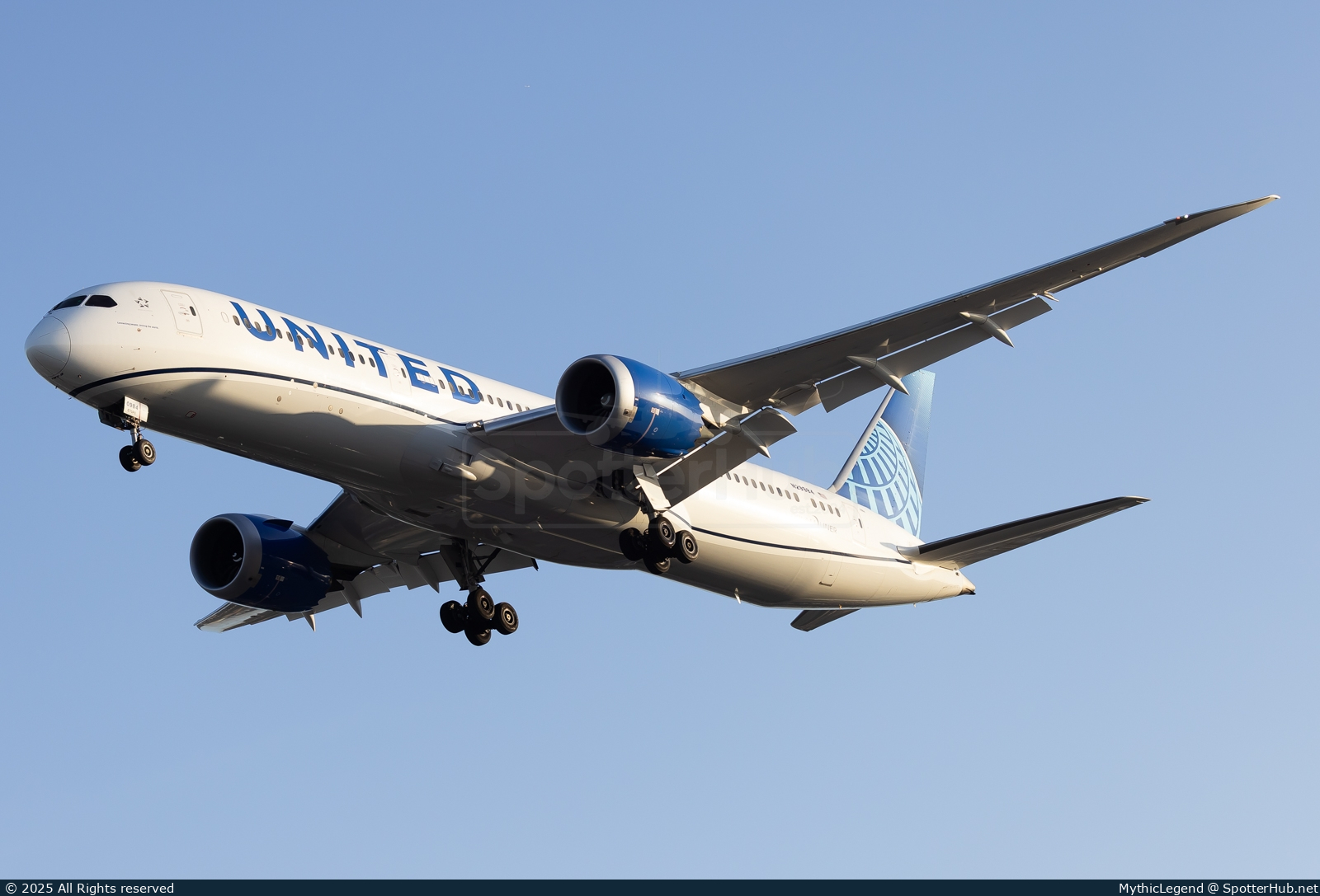 Photo of N29984 - Boeing 787-9 Dreamliner operated by United Airlines