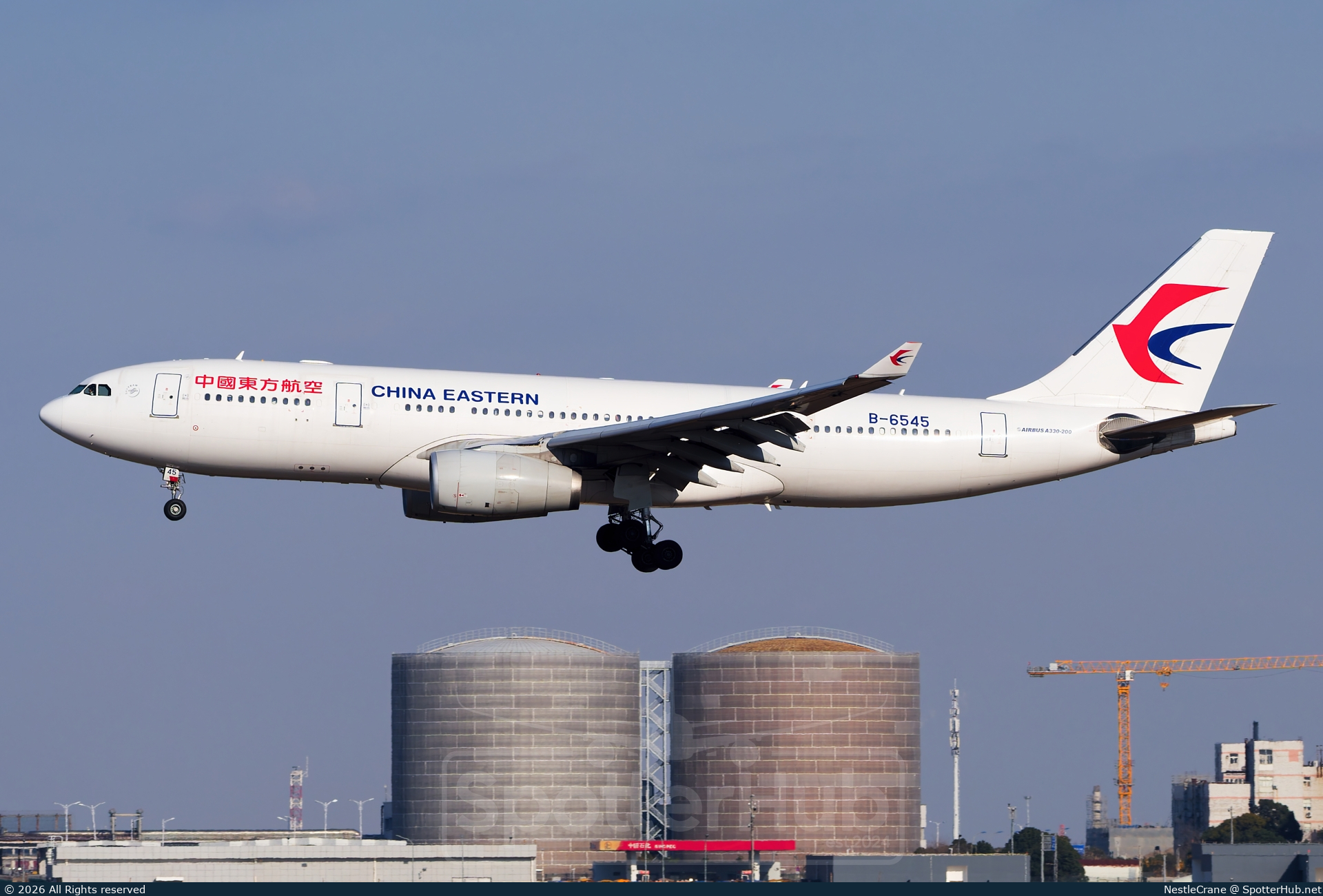 Photo of B-6545 - Airbus A330-243 operated by China Eastern Airlines