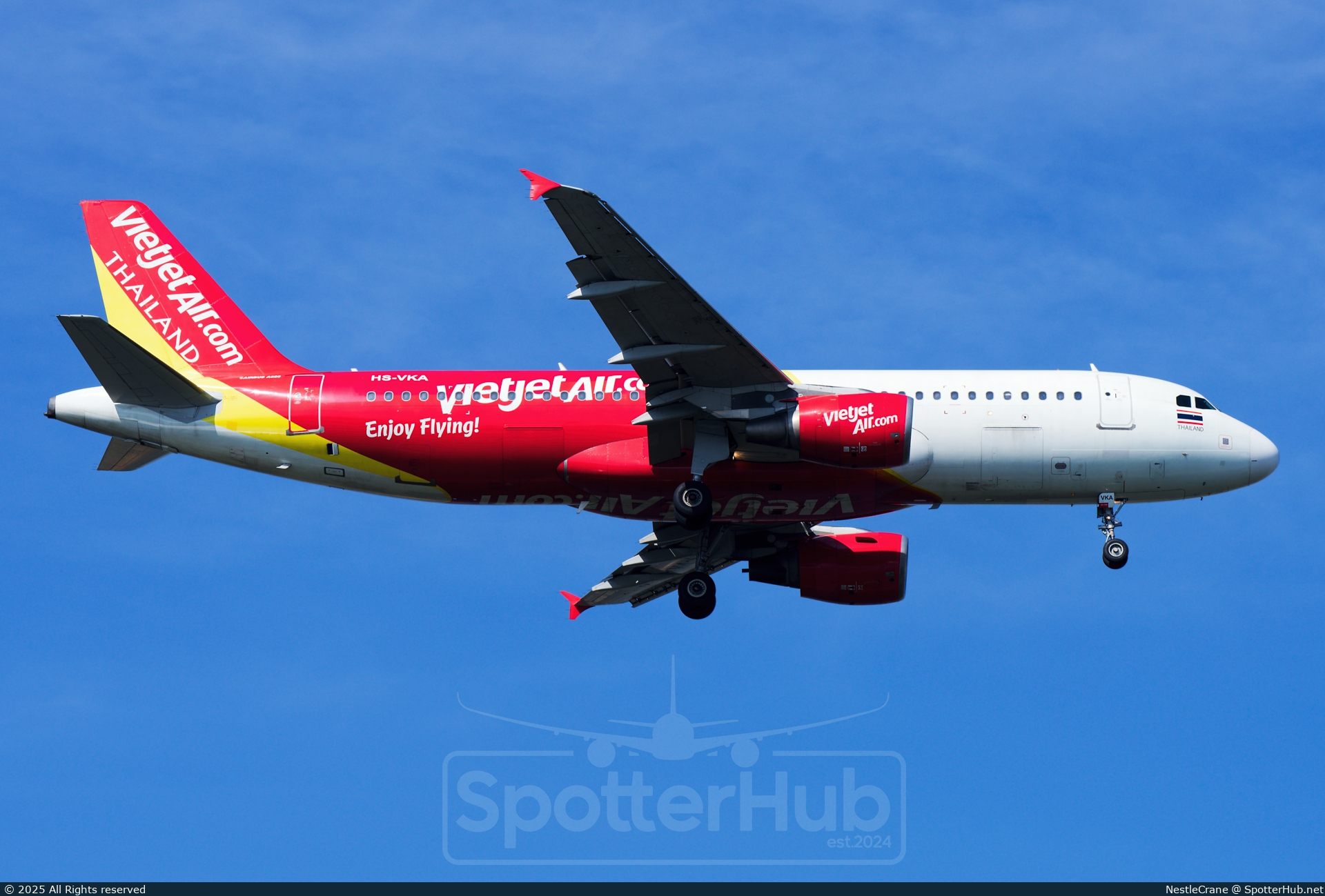 Photo of HS-VKA - Airbus A320-214 operated by Thai VietJet Air