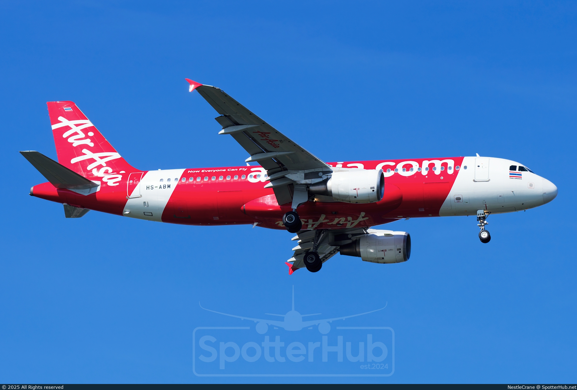 Photo of HS-ABM - Airbus A320-216 operated by Thai AirAsia