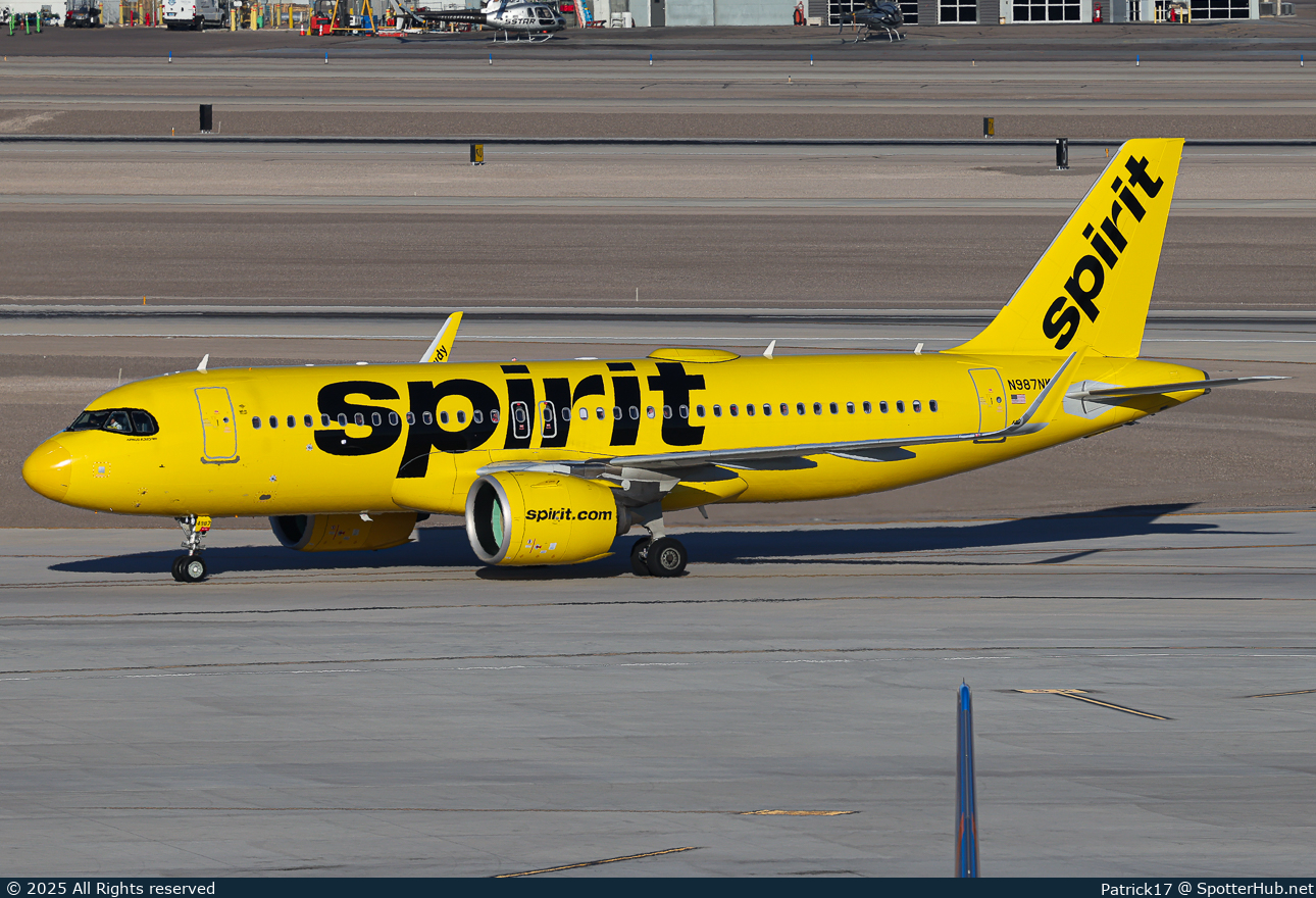 Photo of N987NK - Airbus A320-271N operated by Spirit Airlines