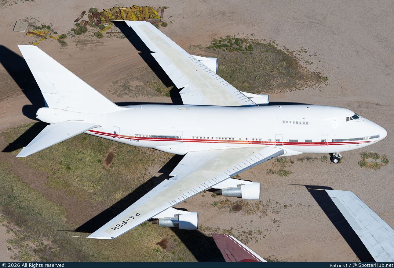 Photo of P4-FSH - Boeing 747SP-31 operated by Ernest Angley Ministries