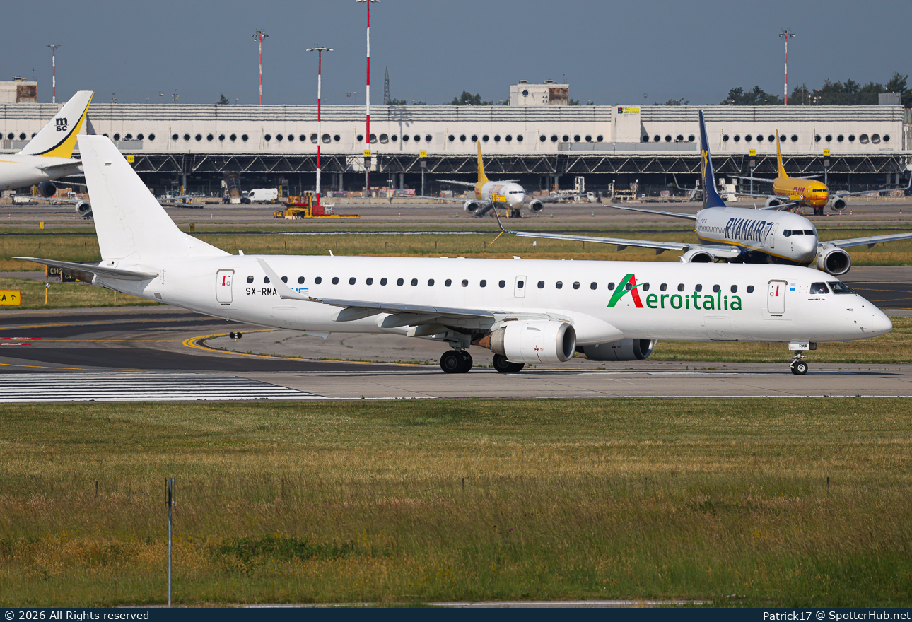 Photo of SX-RMA - Embraer ERJ-195LR operated by Marathon Airlines