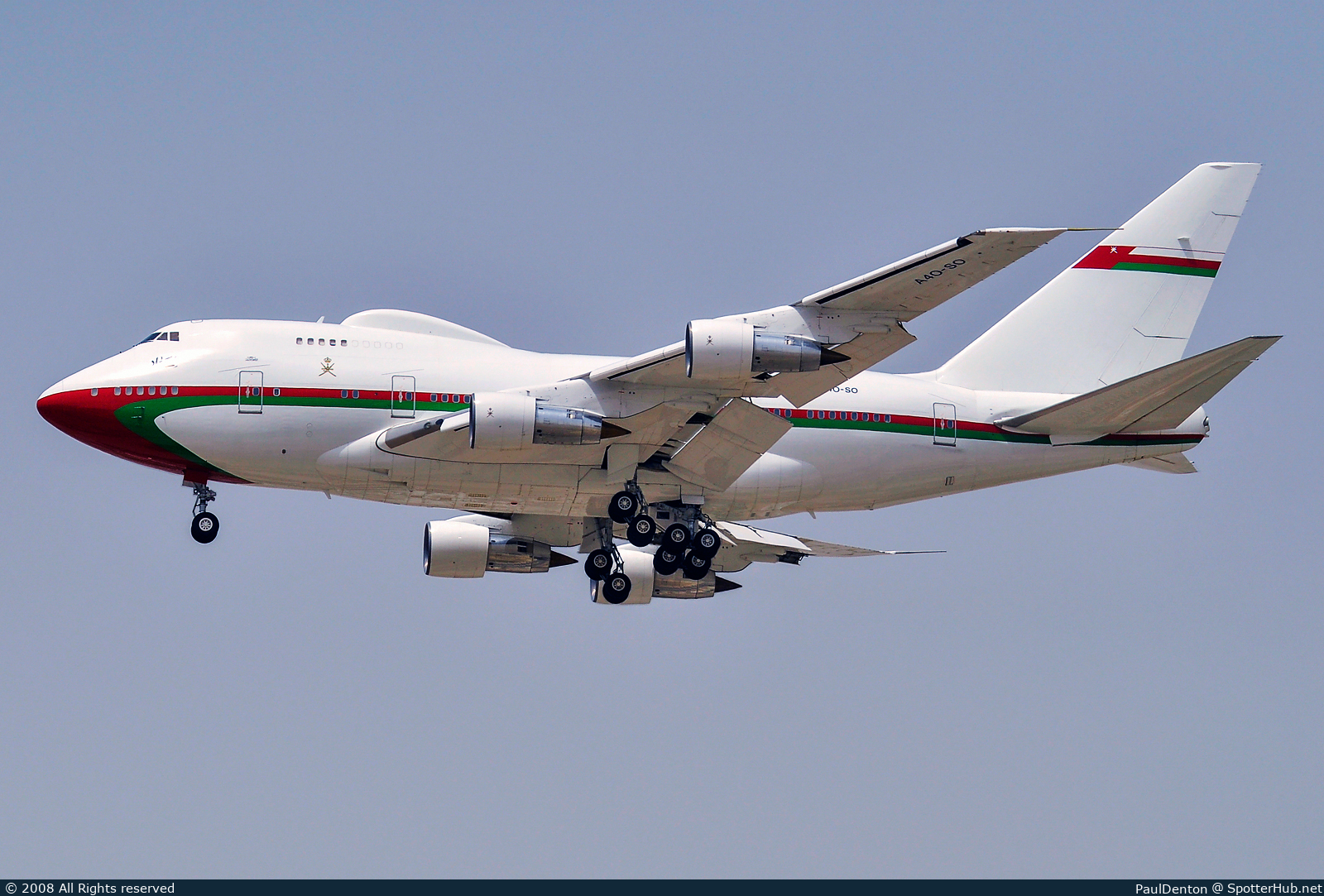 Photo of A4O-SO - Boeing 747SP-27 operated by Oman Royal Flight