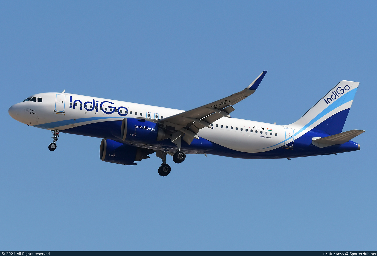 Photo of VT-IPC - Airbus A320-251N operated by IndiGo