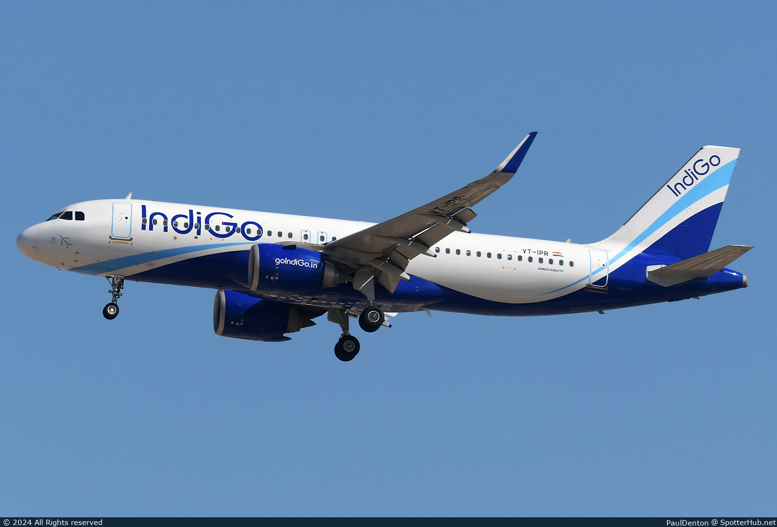 Photo of VT-IPR - Airbus A320-251N operated by IndiGo