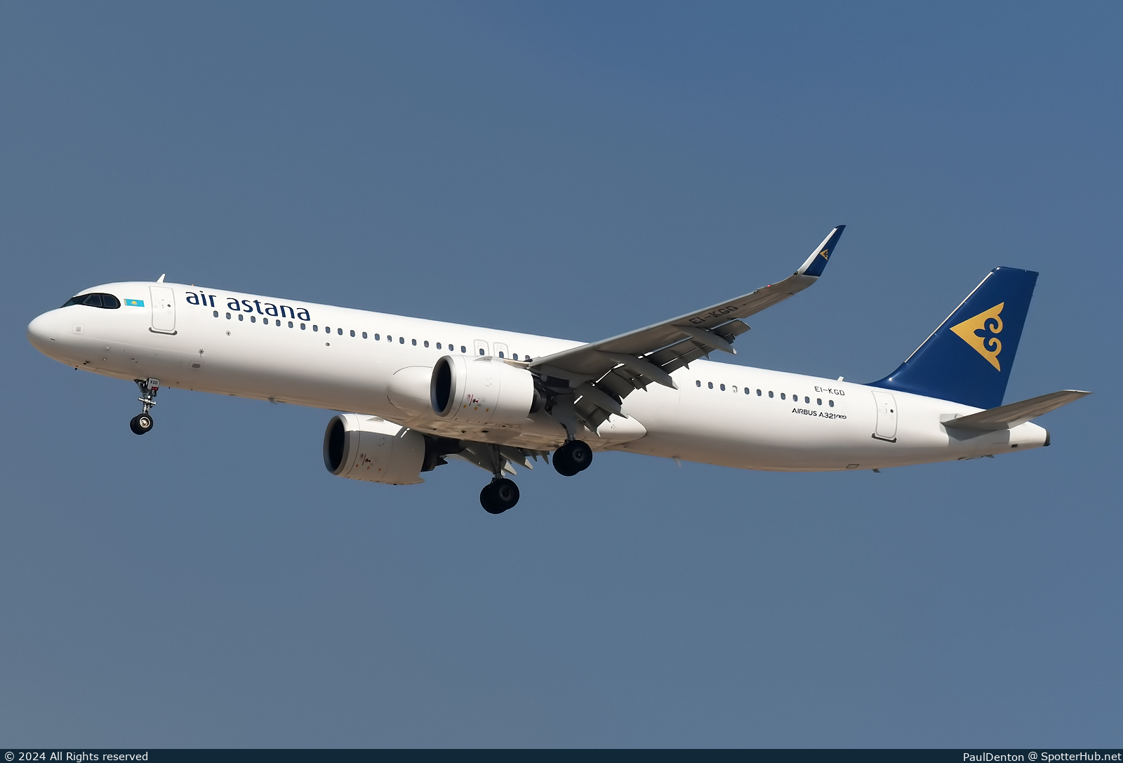 Photo of EI-KGD - Airbus A321-271NX operated by Air Astana