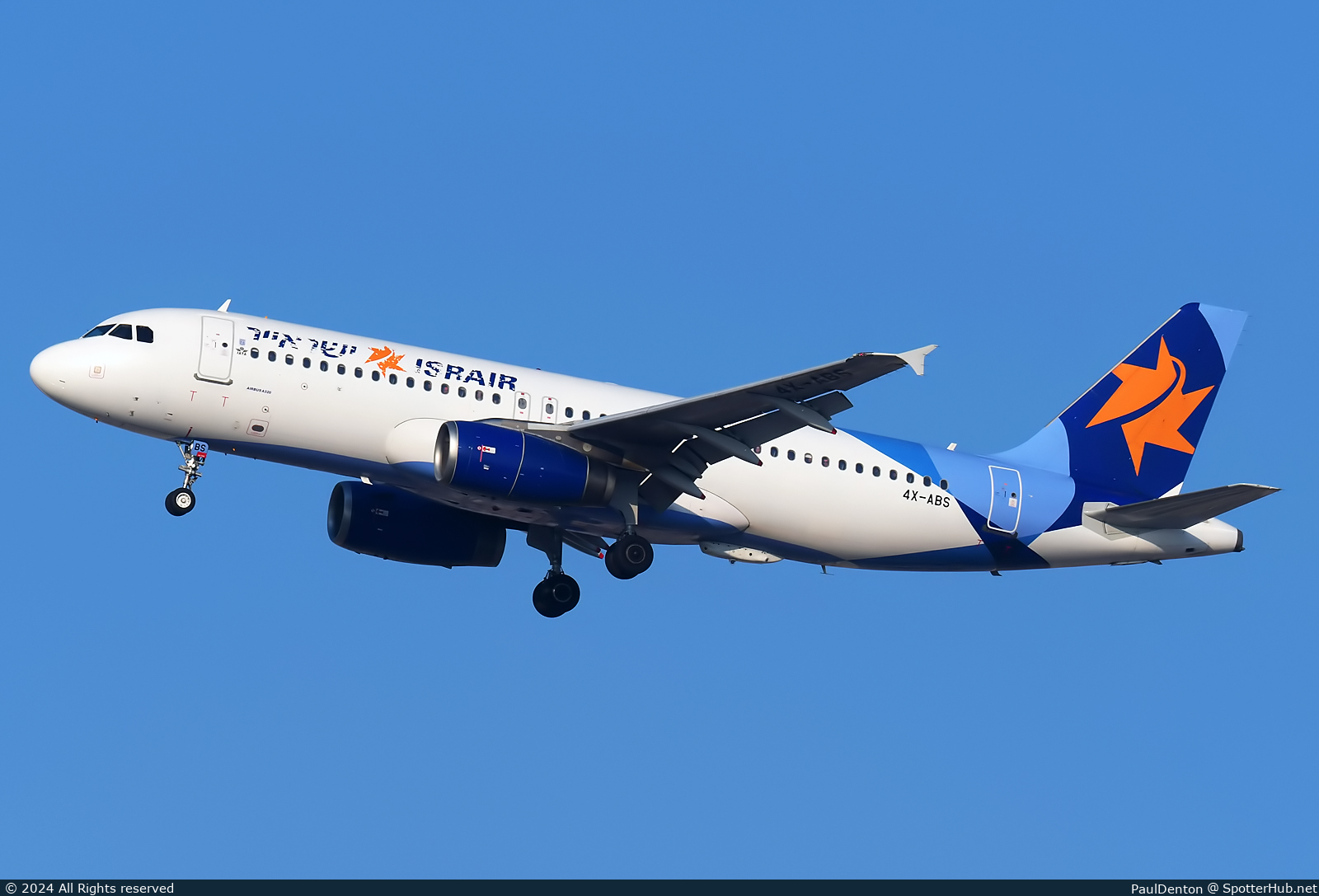 Photo of 4X-ABS - Airbus A320-232 operated by Israir
