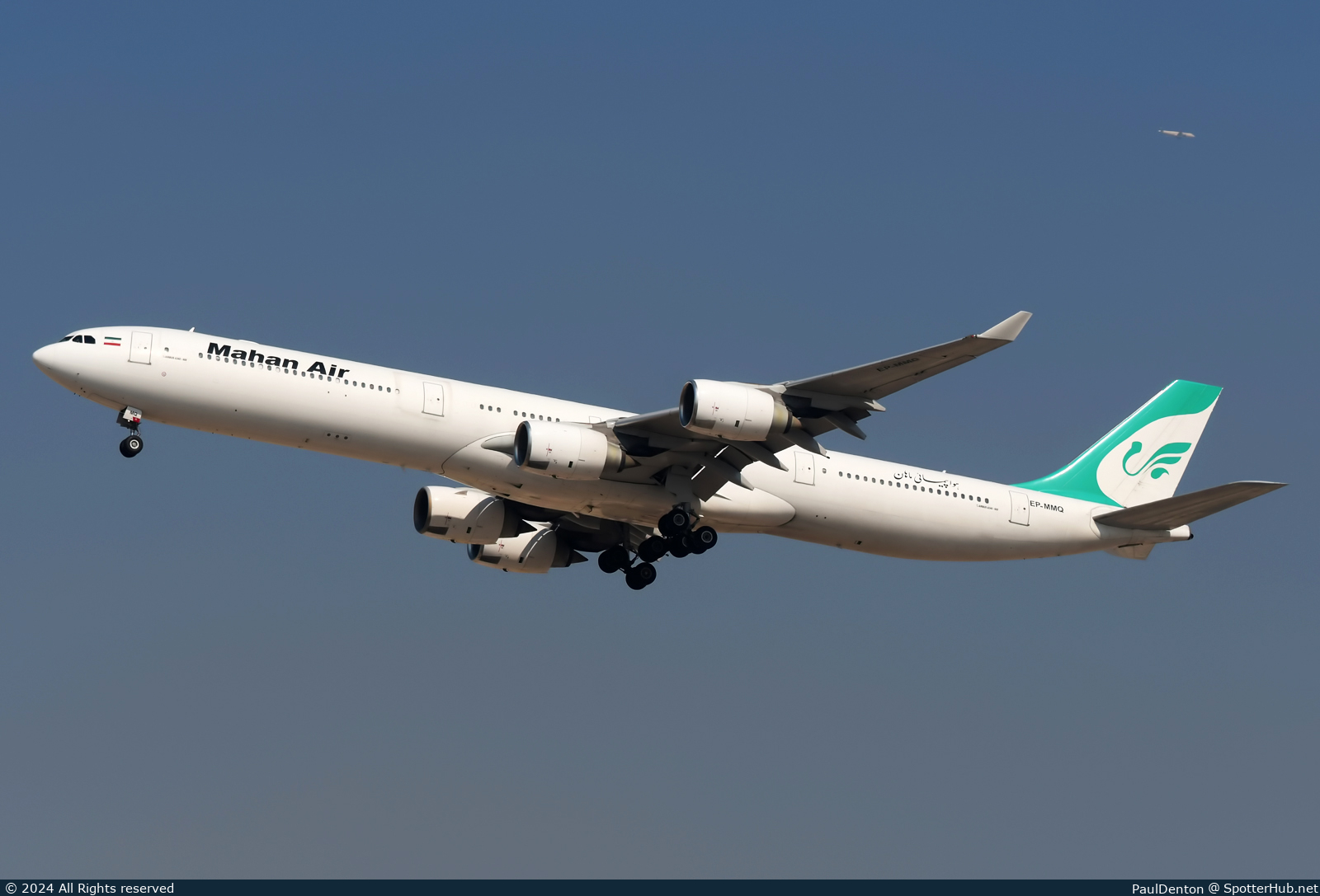 Photo of EP-MMQ - Airbus A340-642 operated by Mahan Air