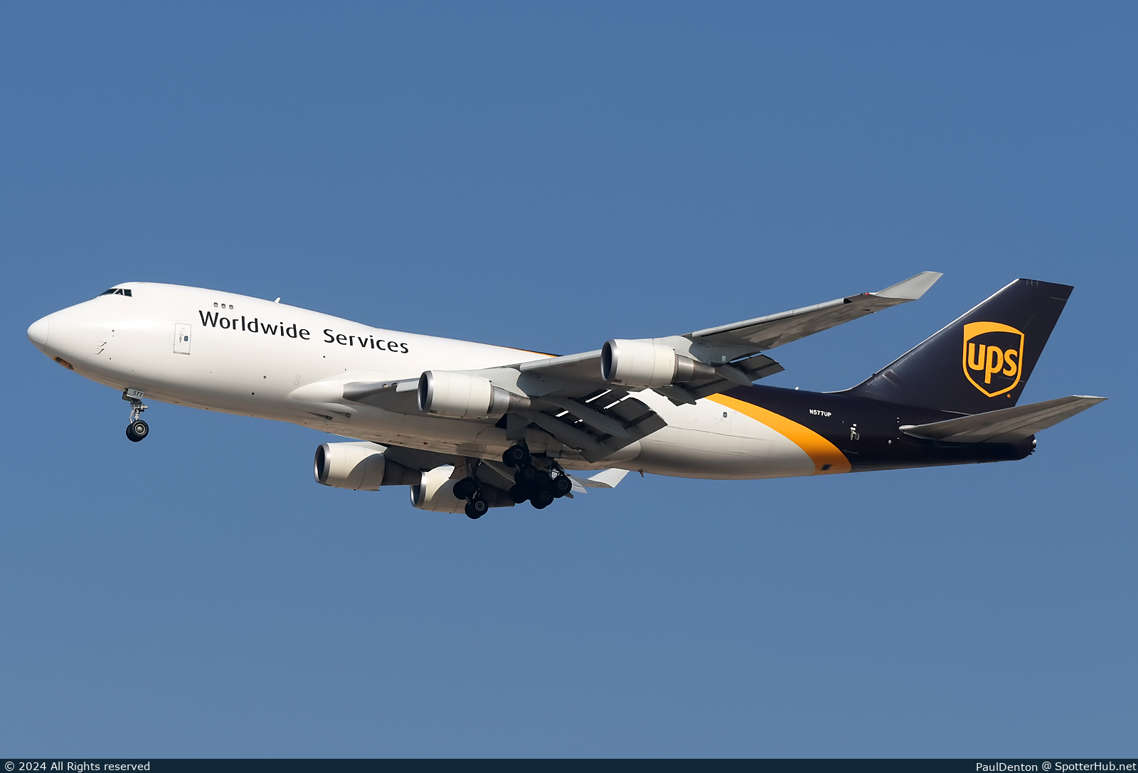 Photo of N577UP - Boeing 747-44AF operated by UPS United Parcel Service