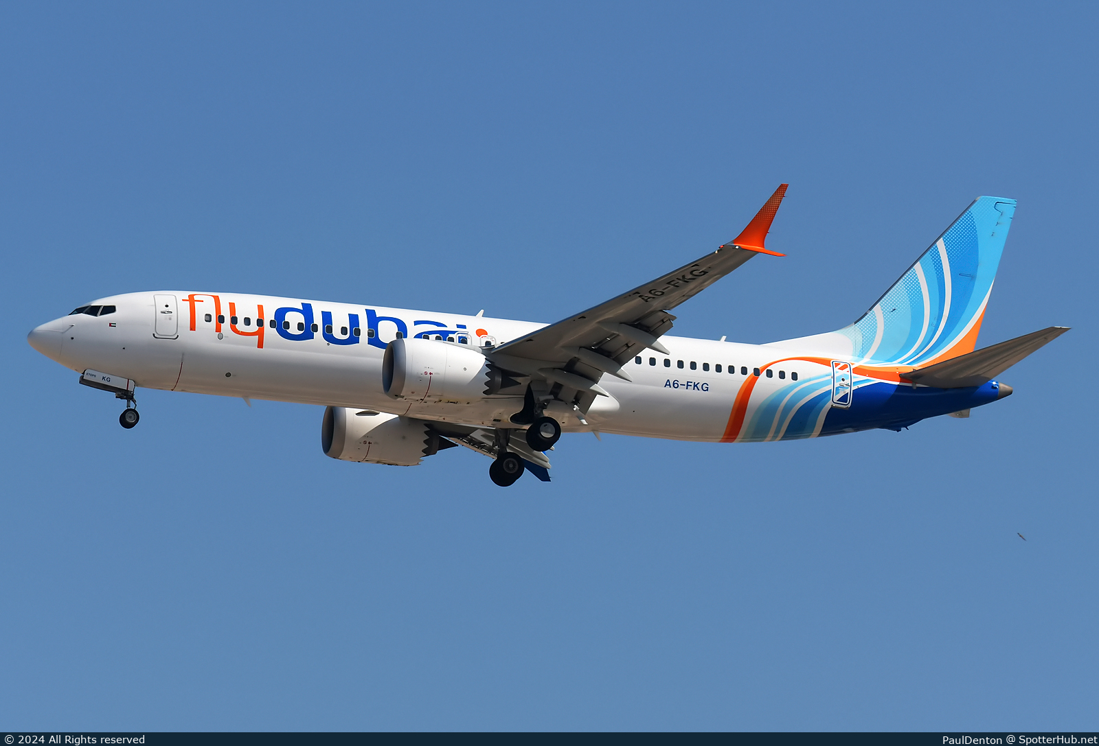 Photo of A6-FKG - Boeing 737 MAX 8 operated by flydubai