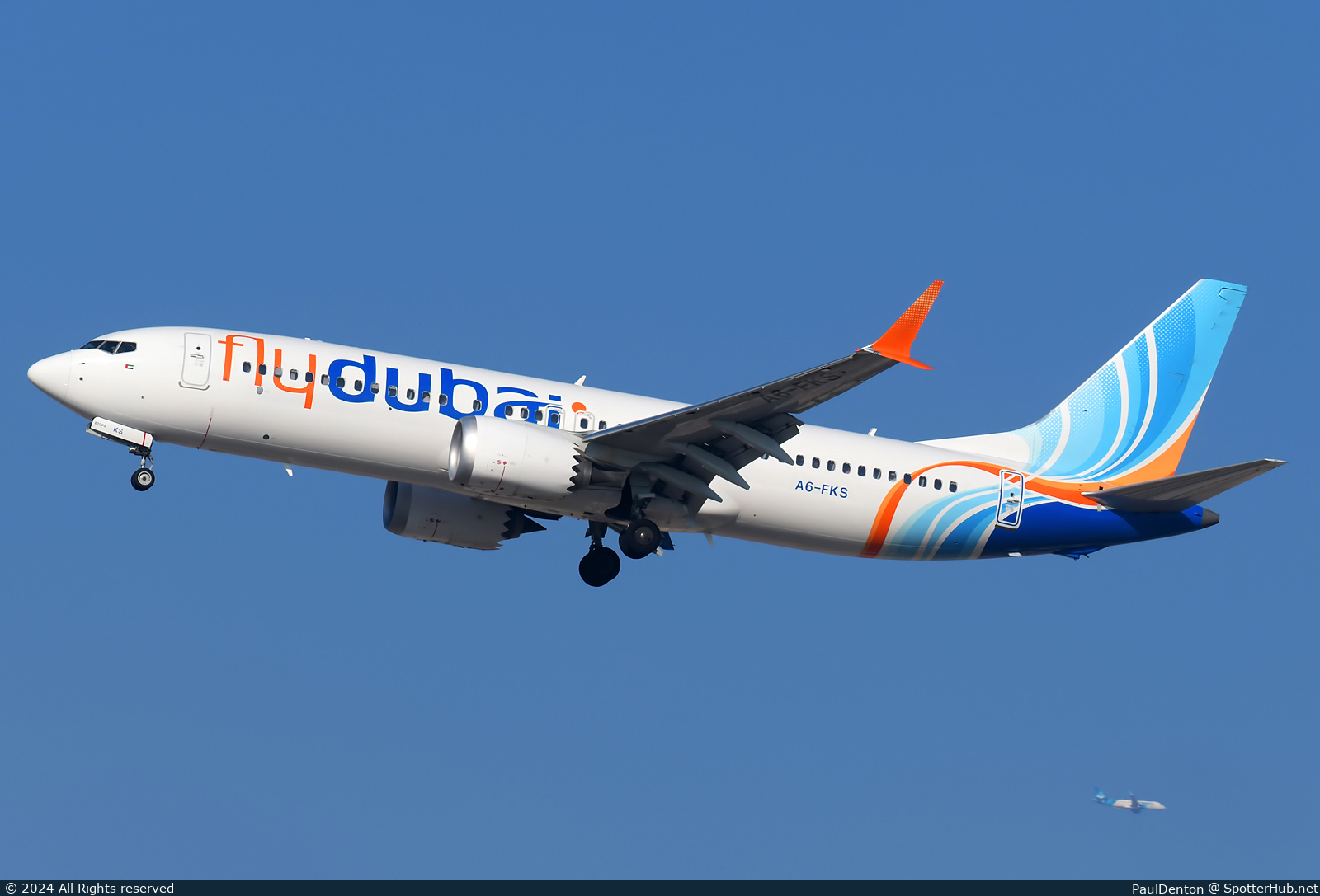 Photo of A6-FKS - Boeing 737 MAX 8 operated by flydubai