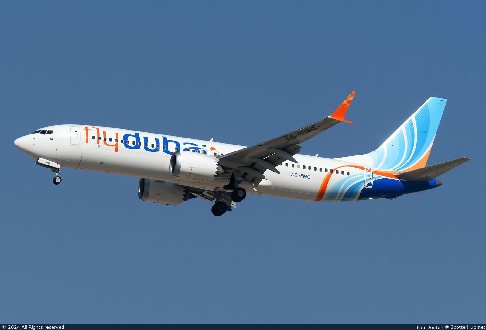 Photo of A6-FMG - Boeing 737 MAX 8 operated by flydubai