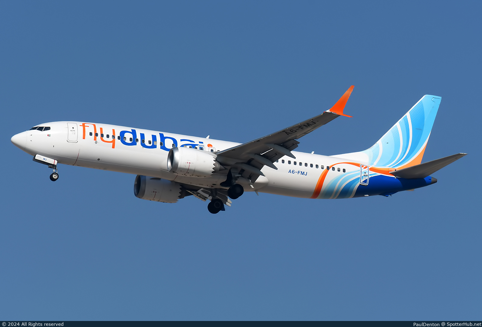 Photo of A6-FMJ - Boeing 737 MAX 8 operated by flydubai