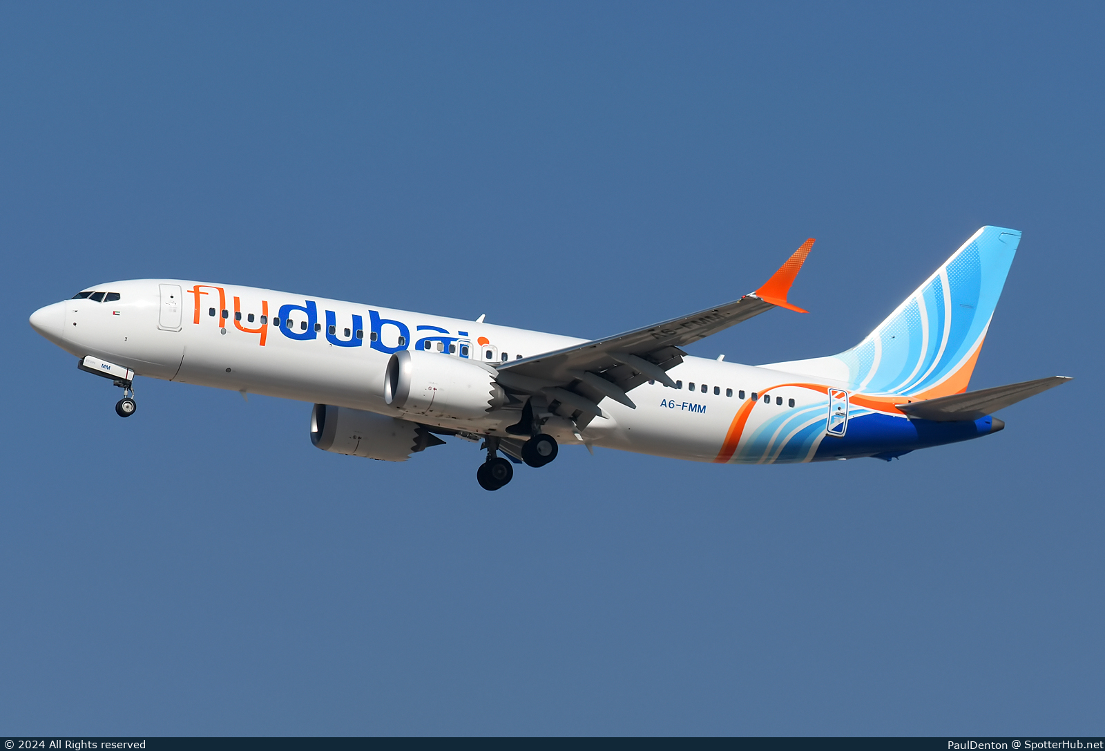 Photo of A6-FMM - Boeing 737 MAX 8 operated by flydubai